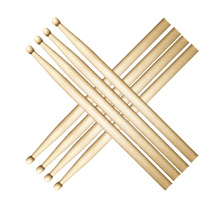 Professional custom logo printed oak drum sticks wooden drumsticks for sale